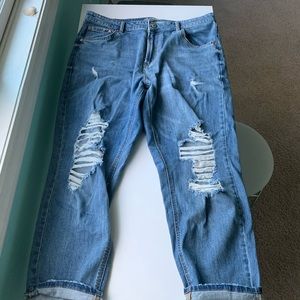 high waisted skinny jeans